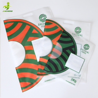 Sacs d'emballage alimentaire scellés en plastique laminé imprimé personnalisé 1kg 2 kg 5kg sacs uniques d'emballage de riz de grain avec poignée