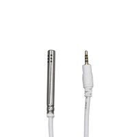 Sonde capacitive étanche en acier inoxydable avec connecteur jack 3,5 mm pour capteur de température et d'humidité (-55 à 125°C) pour la surveillance industrielle