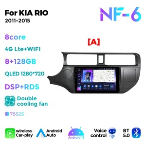 Navifly NF Android đài phát thanh tự động xe màn hình cảm ứng xe Video Player 2 DIN DSP hỗ trợ DVR OBD <span class=keywords><strong>DAB</strong></span> cho KIA RIO 2011-2017 - Product Image 3