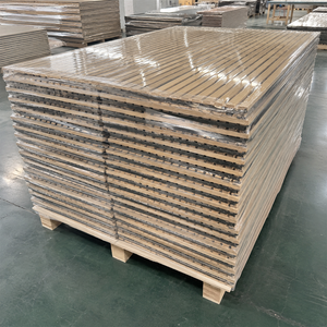 Panel Acústico <span class=keywords><strong>de</strong></span> <span class=keywords><strong>Madera</strong></span> Real para Pared y Techo, Insonorizante para Interiores, <span class=keywords><strong>Precio</strong></span> <span class=keywords><strong>de</strong></span> Fábrica al por Mayor - Product Image 3