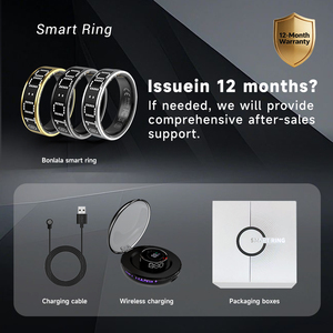 Bague Intelligente à Écran Tactile Matriciel, Écran Tactile Avancé, Étanche IP68, Navigation, Surveillance de la Santé, Réveil - Product Image 5