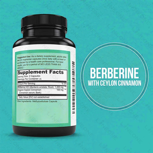 פרטי תווית טבעוני קפסולות berberine תוספת כמוסות בריא - Product Image 3