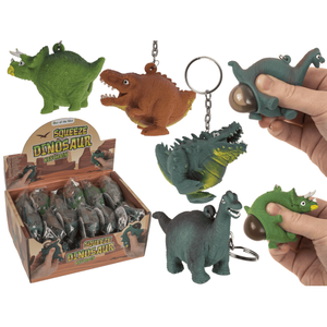 พวงกุญแจโลหะ, ไดโนเสาร์บีบ, - Product Image 1
