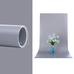 Arrière-plan pour photographie de Studio Photo, toile de <span class=keywords><strong>fond</strong></span> en PVC mate, de couleur unie, <span class=keywords><strong>blanc</strong></span>, noir, gris, rose, bleu, vert, café, 100x200cm - Product Image 3