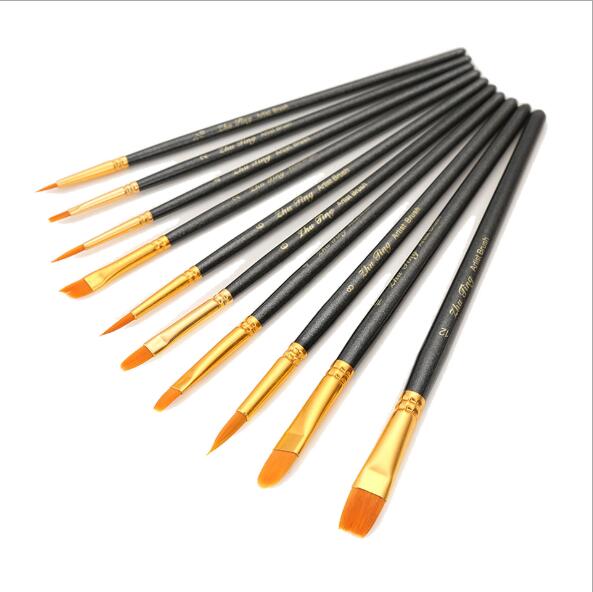 Hwahong Geen. 3 Serie Olieverf Borstel 982 Acryl S... - Vicedeal