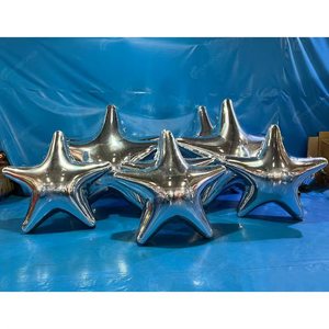 <span class=keywords><strong>Inflatable</strong></span> tổ chức sự kiện trang trí nội thất sao bạc vàng sáng bóng bóng lớn treo <span class=keywords><strong>Inflatable</strong></span> gương Sao khổng lồ <span class=keywords><strong>Inflatable</strong></span> sao cho trang trí - Product Image 1