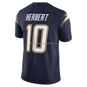 Jersey Sepak Bola Jahitan Pria 2026 S-3XL Justin Herbert Ladd McConkey Derwin James Jr Khalil # 52 - Product Image 5