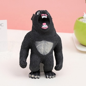 Juguetes Antiestrés Creativos de Muñeco de Nieve, Lobo y Gorila de Dibujos Animados, Hechos de Material TPR Duradero, Juguetes Populares para Apretar - Product Image 3