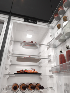 משולב 529l בצד-by-בצד-by-בצד-אחר-בצד-על-ידי מקפיא דלת צרפתית - Product Image 4