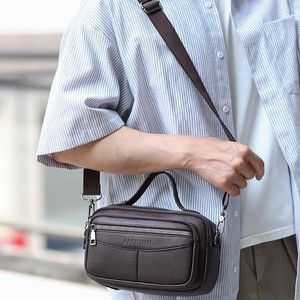 Bolso Bandolera Impermeable de Cuero PU con Monedero, Bolso de Hombro Casual de Negocios para Hombre con Monedero - Product Image 4