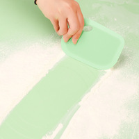Grattoir à pâte en silicone, grattoir de cuisine 13 cm, coupe-pâte flexible pour la pâtisserie