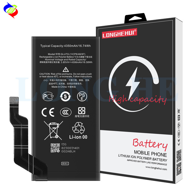 High Quality Original Battery GLU7G Battery for PIXEL 6A 4350mAh Authentic Mobile Phone Battery Wholesale