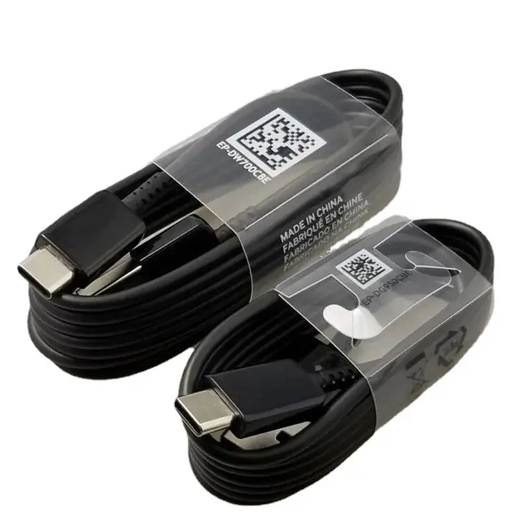 Cable de carga rápida tipo C para teléfono móvil, Cable de datos Usb 3,0 Original para Samsung S8, S9, S10, S20