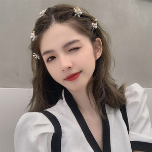 Super Fairy Hair Claw Clips Mujeres Small Rose Flowers Metal Mini Cute Hair Clips Niñas Exquisito Peinado Niños Accesorios para el cabello - Product Image 5