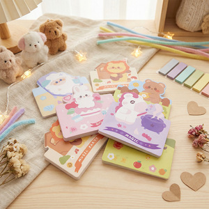 Tarjeta de Felicitación Infantil con Diseño Creativo de Dibujos Animados y Estampado de Animales para Regalos de Fiesta de Cumpleaños 2026 - Product Image 4