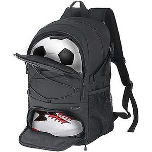Échantillon gratuit de sacs à dos pour le volley-ball et le football, prix de gros, sacs à dos pour étudiants, voyages, basketball et football, sacs à dos décontractés pour la salle de sport - Product Image 4
