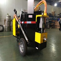 Machine de scellement des fissures d'asphalte pour remorque tractée 100L 500L, équipement de remplissage des joints de chaussée, machine de scellement au bitume