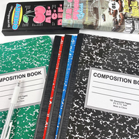 Cuaderno de Ejercicios B5 2026, Básico, con Líneas, 100 Hojas, Impreso, Tamaño Personalizado, para la Escuela, Oficina, Regalo