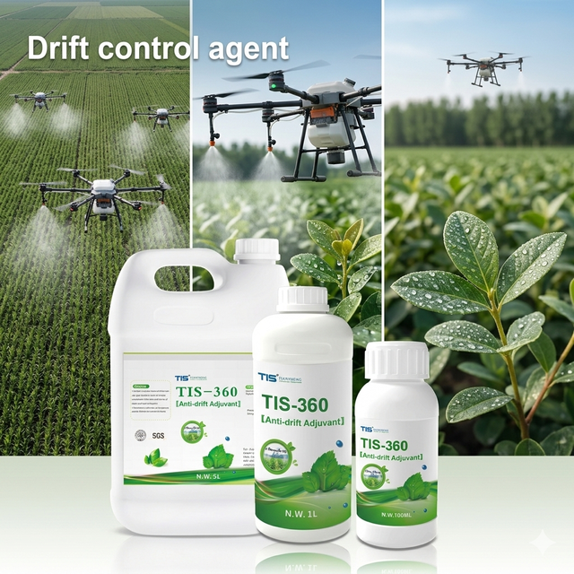 TIS-360 Nonionic Antidrift Agricultural Spray Adjuvant Lecithin Seed Oil Agent for Helicopters and Big Equipment