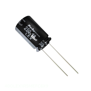 Distribuidor Autorizado, Condensador de Aluminio con Orificio Pasante de 1.5UF, 20%, 400V, RADIAL, 400LEX1R5MEFC8X9, 1.5 uF - Product Image 1