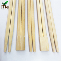 Baguettes en bambou rondes personnalisées, vente en gros d'usine, baguettes jetables de 20cm