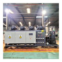 Unidad de Refrigeración Thermoking con Compresor de Tornillo Paralelo, Intercambiador de Calor y Unidad Condensadora para Contenedores Frigoríficos