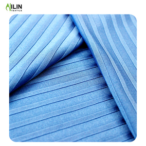 Dty 95/5 <span class=keywords><strong>Polyester</strong></span> Spandex dệt kim xương sườn vải cho Cuff đường viền cổ áo - Product Image 4