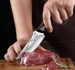 Cuchillo profesional <span class=keywords><strong>de</strong></span> acero al carbono forjado <span class=keywords><strong>para</strong></span> deshuesar carne <span class=keywords><strong>para</strong></span> carnicero precio cuchillo mango <span class=keywords><strong>de</strong></span> madera <span class=keywords><strong>de</strong></span> plástico - Product Image 3