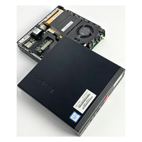 Len O Vo M920q Tiny Mini Workstation Intel Generasi ke-8 Core I7 32GB DDR4 2666 Penyimpanan Ganda 1L PC Faktor Bentuk Kecil