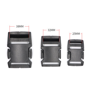 Plastic Clip Buckle 25mm 32mm 38mm Single Pull Webbing <b>Strap</b> Buckles For Bags <b>Backpack</b> Accessories - Product Image 3