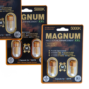 Complément alimentaire pour hommes adultes personnalisable, amélioration naturelle de l'énergie, soutien immunitaire, Rhino 69 10000K 18000K 24000K Pilules - Product Image 1