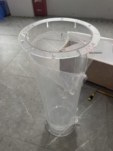 Customizable Factory OEM Acrylic CNC Flanges Lab Grade Acrylic Flange High Purity PMMA Seal Threaded Connection Fast Delivery - Product Image 1