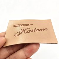 Étiquette rectangulaire personnalisée en cuir PU, pressée à chaud, pour jeans, accessoires de vêtements à coudre, vente en gros, fabricant OEM