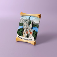 Europe Allemagne Château Berlin Munich Ville Réfrigérateur Aimant Voyage Souvenirs Personnalisés Fabricants 3 dimensions Créatif Personnalisé