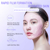 R personnalisé Logo Peel-Off Jelly masque facial poudre bricolage Spa modélisation Gel masque soins du visage masques de gelée Peel Off soins de la peau du visage