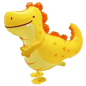 Globo <span class=keywords><strong>para</strong></span> caminar Pequeño dinosaurio amarillo lleno <span class=keywords><strong>de</strong></span> <span class=keywords><strong>helio</strong></span> <span class=keywords><strong>de</strong></span> pie Fiesta <span class=keywords><strong>de</strong></span> <span class=keywords><strong>cumpleaños</strong></span> Reunión Arreglo <span class=keywords><strong>de</strong></span> decoración - Product Image 5
