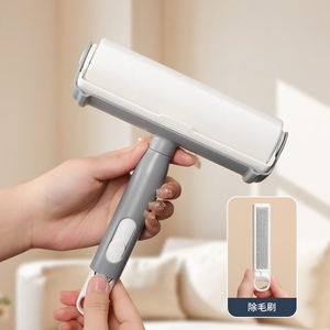 Yüksek kaliteli ABS malzeme manuel halı <span class=keywords><strong>Lint</strong></span> yapışkan rulo Pet saç çıkarıcı ile tozluk el düzenlenen - Product Image 6