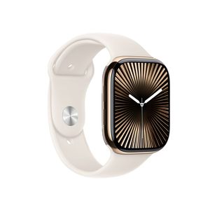 Serie 10 2.04 \ "AMOLED <span class=keywords><strong>Smartwatch</strong></span> Fitness Tracker IP67 Silicone 368x448 risoluzione disponibile nero opaco Starlight argento - Product Image 6