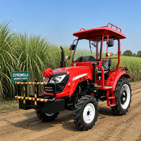 Tractor Agrícola Confiable de 80HP 4x4 con Cabina con Aire Acondicionado, Fuerte Presión Hidráulica, Alta Capacidad de Elevación y Tareas Agrícolas Modernas