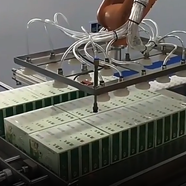 Automatic Small Box/Milk/Yogurt Box Loading Robot Pick and Place Packing Machine
