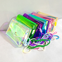 Sac bandoulière en TPU personnalisé avec logo, mini pochette holographique en gros pour concerts Kpop, marchandises de festival, cadeau promotionnel en vrac