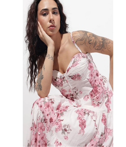 Robe midi en coton pour femme, bretelles, été, décontractée, sans manches, coupe évasée, légère, respirante, élégante, pour tous les jours - Product Image 4