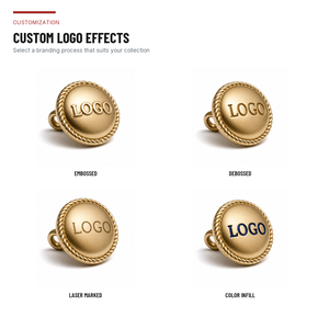 Botones para Blazers con Logotipo Personalizado, Cierres para Trajes, Chaquetas, Abrigos y Uniformes, Fabricante OEM Directo de Vietnam - Product Image 4
