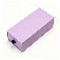 Boîte à tiroirs en stock, boîte cadeau en carton multicolore, emballage de lunettes de soleil haut de gamme, portable et écologique