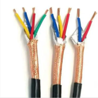 Cable Eléctrico Flexible KVV con Conductor de Cobre, Tipo Royal Cord, RVV de 2, 3, 4 y 5 Núcleos, 0.75, 1, 1.5, 2.5, 4 y 6 mm, Cable de Alimentación