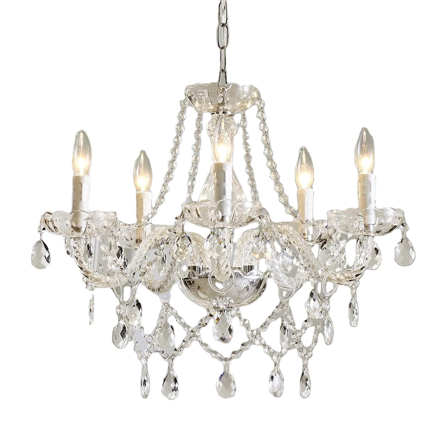 Lights Saint Mossi Modern Contemporary Elegant K9 Crystal Glass  Chandelier Pendant Ceiling Lighting Fixture