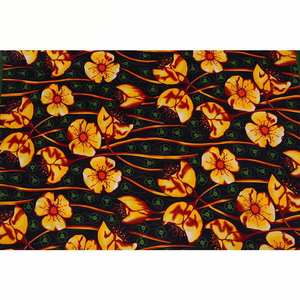 Pañuelos de poliéster con estampado floral, <span class=keywords><strong>ropa</strong></span> africana de moda, <span class=keywords><strong>2021</strong></span> - Product Image 5