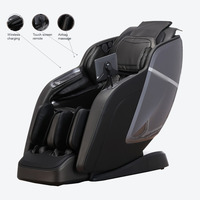 Nouveau produit Poltrona Massaggiante, fauteuil de massage inclinable compact à gravité zéro avec fonction bain de pieds, export Chine