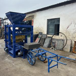 Automatische <span class=keywords><strong>machine</strong></span> voor het maken van Afrikaanse cement holle dakpannen, stoepranden en blokken met motor - Product Image 2
