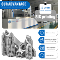 Service d'impression 3D personnalisé en titane SLM avec offre OEM/ODM, matériaux pour équipements industriels certifiés ISO 9001 pour l'usinage
